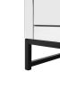 mirrored 2 drawer nightstand; Modern End Table with Drawer; Bedside Table for Bedroom; Living Room