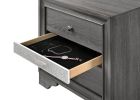 Naima Nightstand; Gray