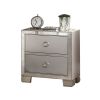 Voeville II Nightstand in Platinum 24843