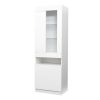 Side board Side cabinet with LED light shelving drawer white side cabinet Side cabinets in the living room