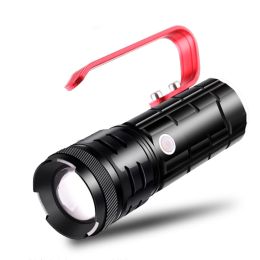 Super Bright High-power Night Fishing Lights (Option: No battery display-Small bracket set-USB)