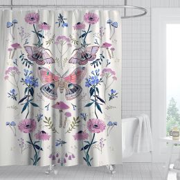 Digital Print-free Bathroom Curtain (Option: YLHTYY08-90gsm finished product 400g)