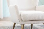 COOLMORE Accent Chair ; leisure single chair with Golden feet