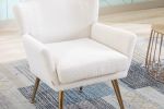 COOLMORE Accent Chair ; leisure single chair with Golden feet