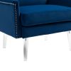 COOLMORE Accent Chair ; Living Room Chair / leisure single sofa with acrylic feet