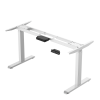 Electric Stand up Desk Frame, Dual Motor Load  Ergonomic Electric Standing Desk Frame 3-Stage Height Adjustable with Memory Controller - Frame Only