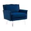 COOLMORE Accent Chair ; Living Room Chair / leisure single sofa with acrylic feet