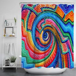 Digital Print-free Bathroom Curtain (Option: YLLHFK09-200x180CM)